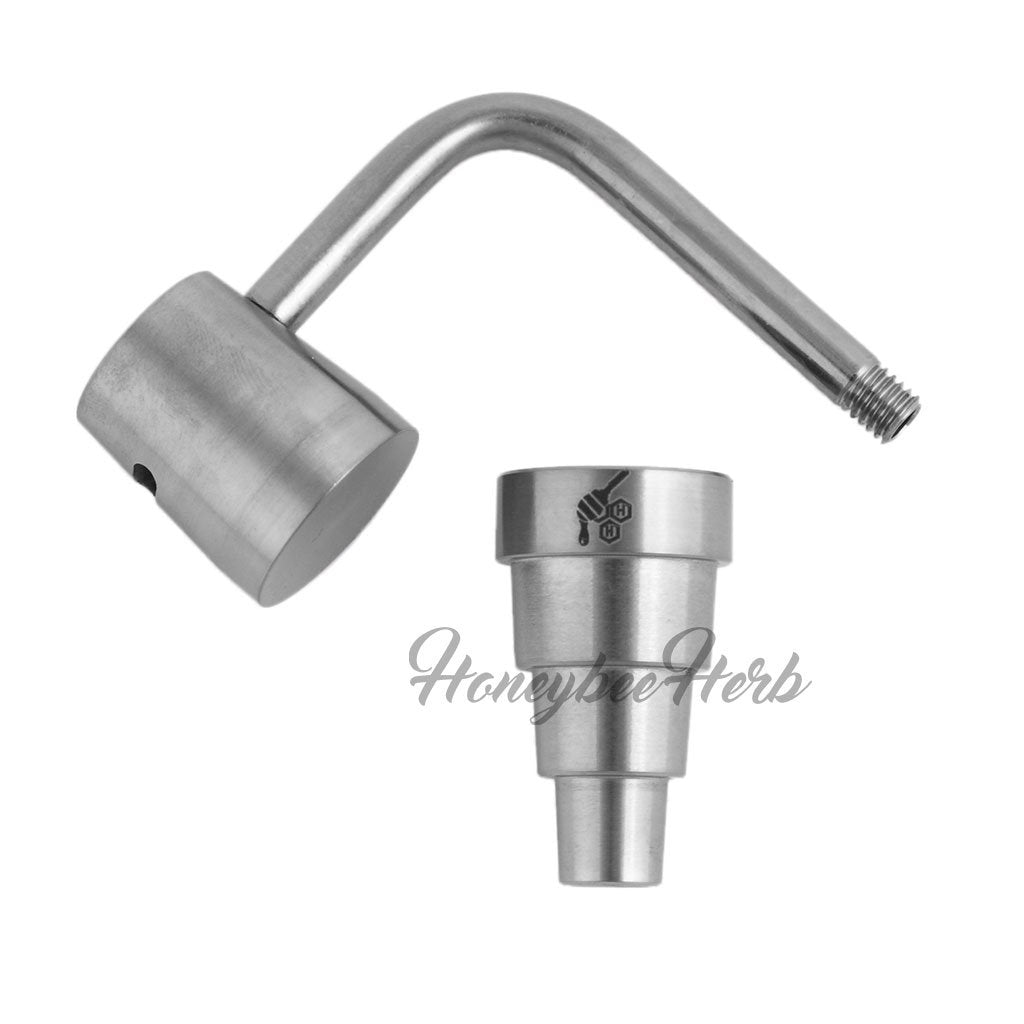 TITANIUM 6-IN-1 LONG-NECK BANGER - CannaDevices
