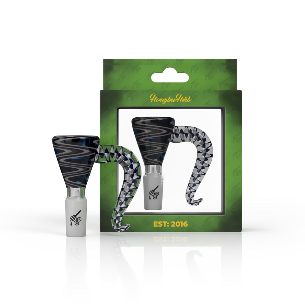 SWIRL MARTINI WITH HORN PULL FLOWER BOWL - CannaDevices