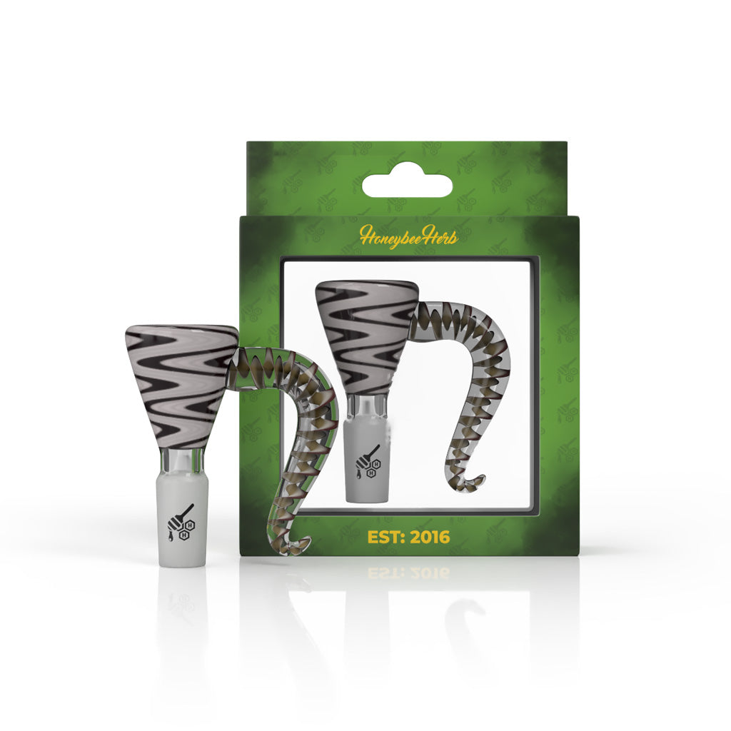 SWIRL MARTINI WITH HORN PULL FLOWER BOWL - CannaDevices