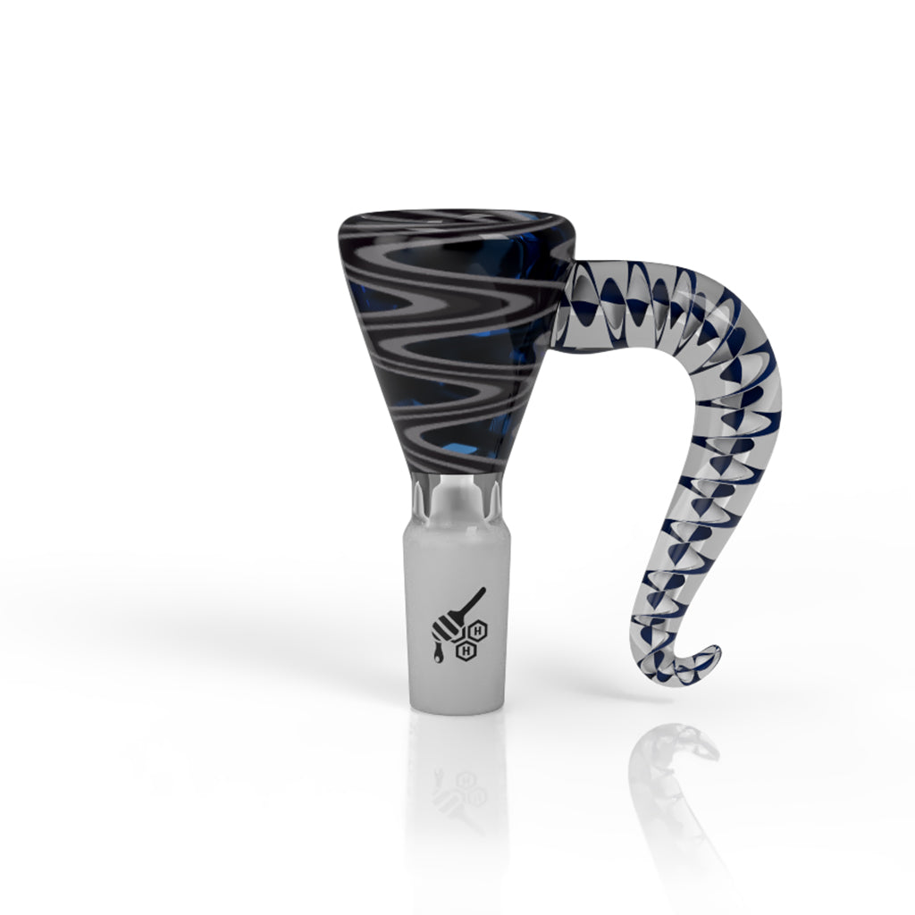 SWIRL MARTINI WITH HORN PULL FLOWER BOWL - CannaDevices