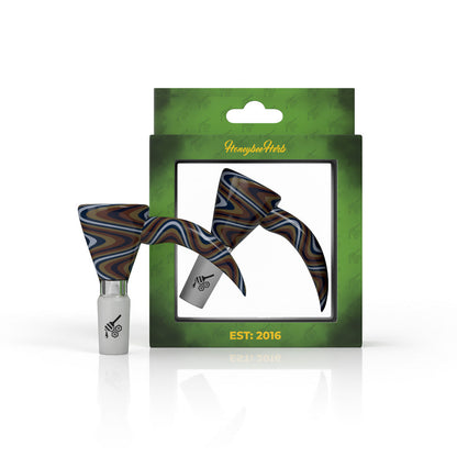 MARTINI FIRE WIG WAG WITH HORN PULL BONG BOWL - CannaDevices