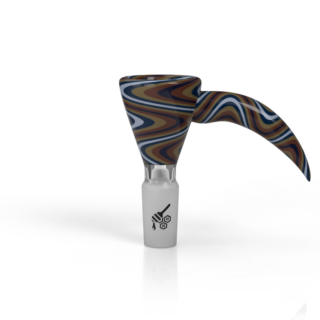 MARTINI FIRE WIG WAG WITH HORN PULL BONG BOWL - CannaDevices