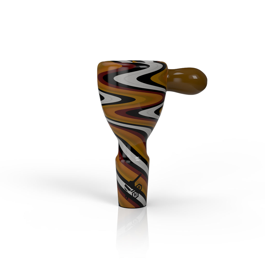 WIG WAG STRIPPED BONG BOWL PIECES - CannaDevices