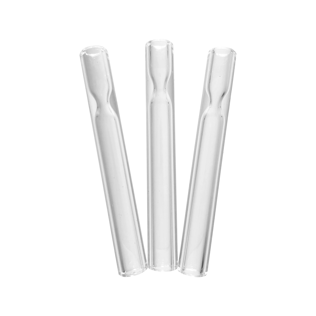 9.5mm Hitter Box Hitters - Slender Clear Glass Pipes for Smooth, Paperless Smoking | CannaDevices - CannaDevices